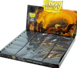 Dragon Shield 24 Pocket Pages Side Loading Black (50 stuks)