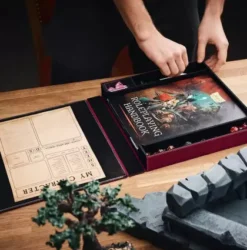 Dragon Shield RPG Player Companion - Blood Red