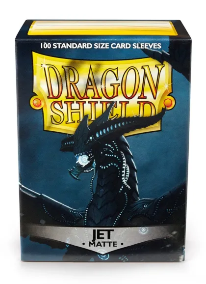 Dragon Shield Sleeves Matte Jet (100 stuks)