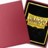 Dragon Shield - Sleeves Matte Non-Glare: Blood Red (100 stuks)