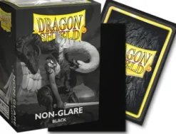 Dragon Shield - Sleeves Matte Non-Glare: Black (100 stuks)