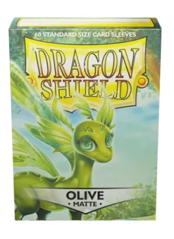 Dragon Shield Sleeves Matte Olive (60 stuks)