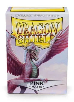 Dragon Shield Sleeves Matte Pink (100 stuks)