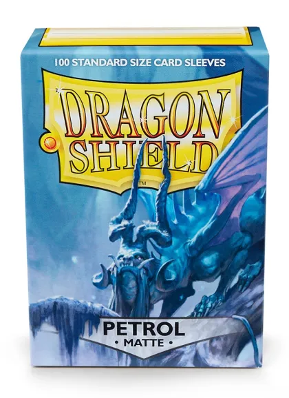 Dragon Shield Sleeves Matte Petrol (100 stuks)
