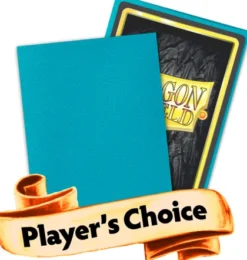 Dragon Shield Sleeves Matte Turquoise (100 stuks)