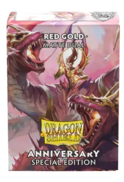 Dragon Shield - Special Edition Sleeves Dual Matte: Red Gold (100 stuks)
