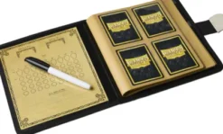 Dragon Shield Spell Codex Portfolio - Ashen White