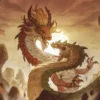 Dragon Shield - Stitched Playmat: Wood Snake 2025