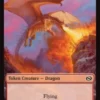 Dragon token (foil) (4/4) - Tarkir: Dragonstorm