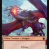Dragon token (#8) (5/5) - Foundations Commander Decks