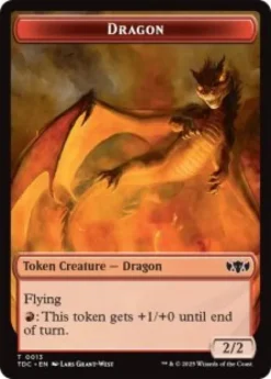 Dragon token (#13) (2/2) - Tarkir: Dragonstorm Commander