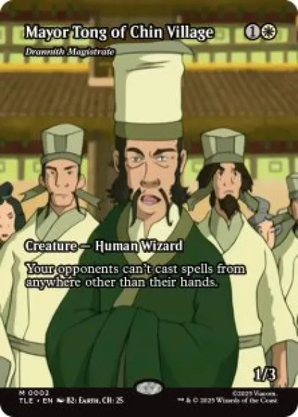 Drannith Magistrate (borderless) - Avatar: The Last Airbender Eternal Varianten