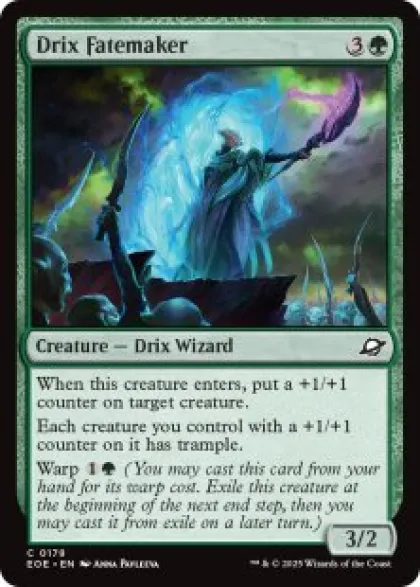 Drix Fatemaker (foil) - Edge of Eternities