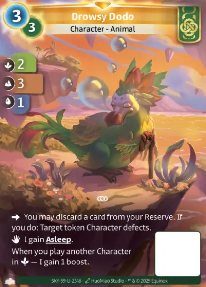 Drowsy Dodo (U-2346) - skybound unique
