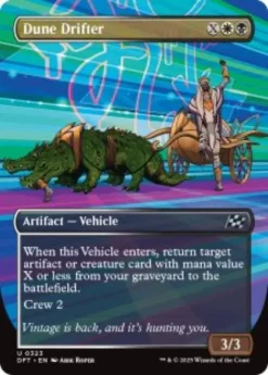 Dune Drifter (borderless) - Aetherdrift Varianten