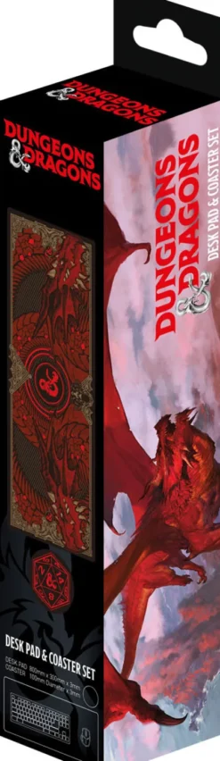 Dungeons and Dragons - Gaming Pad & Coaster