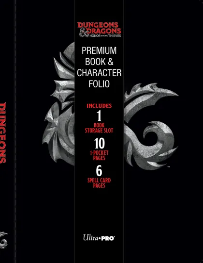 Dungeons and Dragons - Honor Among Thieves Premium Book and Character Folio