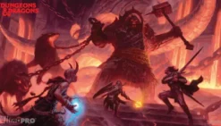 Dungeons and Dragons Playmat: Fire Giant