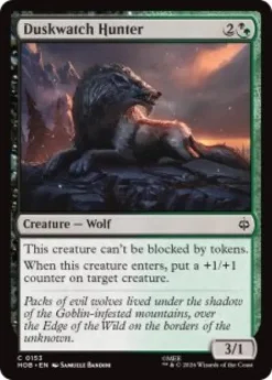 Duskwatch Hunter (foil) - The Hobbit