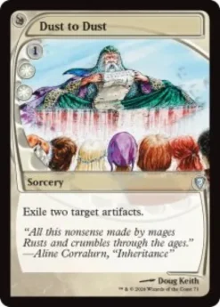 Dust to Dust (showcase) - Mystery Booster Commander Edition Future Sight