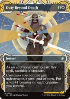 Duty Beyond Death (#004) (foil) (showcase) - Secrets of Strixhaven Mystical Archive