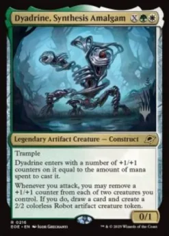 Dyadrine, Synthesis Amalgam (foil) - Edge of Eternities Planeswalker Stamped