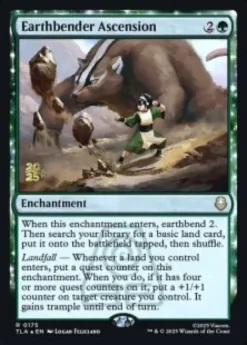 Earthbender Ascension (foil) - Avatar: The Last Airbender Prerelease Promo's