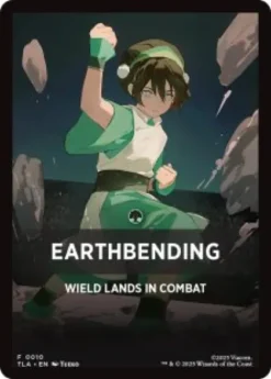 Earthbending front card (#10) - Avatar: The Last Airbender
