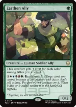 Earthen Ally (foil) - Avatar: The Last Airbender