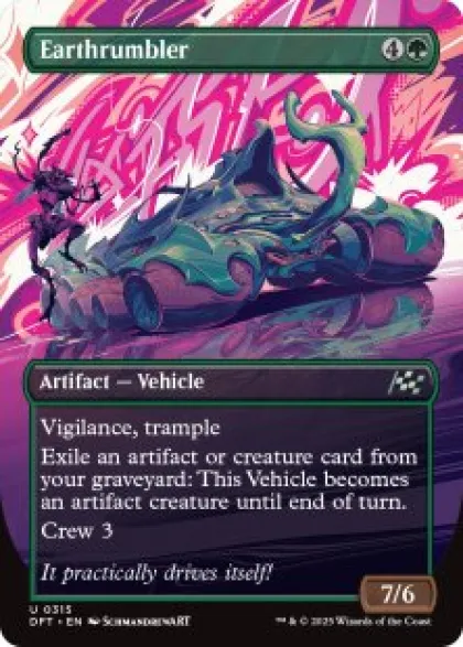 Earthrumbler (borderless) - Aetherdrift Varianten
