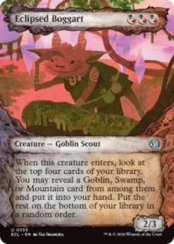 Eclipsed Boggart (foil) (showcase) - Lorwyn Eclipsed Varianten