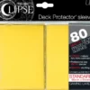 Eclipse Deck Protectors Yellow (80 stuks)