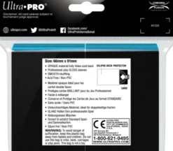 Eclipse Gloss Deck Protectors Sky Blue (100 stuks)