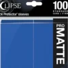 Eclipse Matte Deck Protectors Pacific Blue (100 stuks)