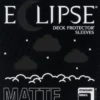 Eclipse Matte Enhanced Deck Protectors: Jet Black (105 stuks)