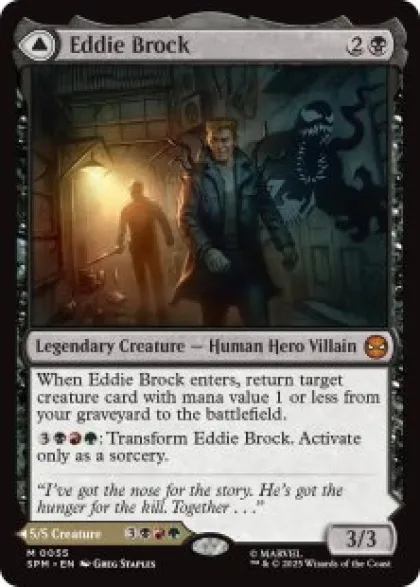 Eddie Brock (foil) - Marvel's Spider-Man