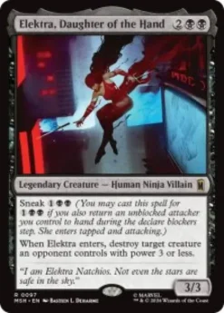 Elektra, Daughter of the Hand - Marvel Super Heroes
