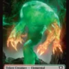Elemental token (#8) (foil) (5/5) - Edge of Eternities Commander