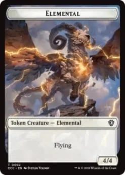 Elemental token (#2) (4/4) - Lorwyn Eclipsed Commander