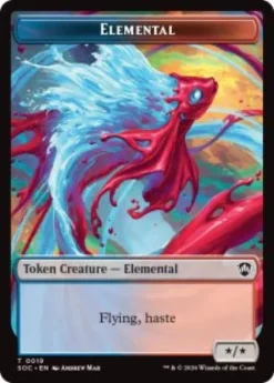 Elemental Token (#19) (*/*) - Secrets of Strixhaven Commander