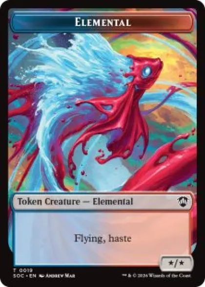Elemental Token (#19) (*/*) - Secrets of Strixhaven Commander