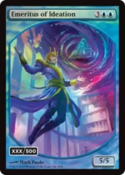 Emeritus of Ideation (#306) (double rainbow foil) (full art) - Secrets of Strixhaven Varianten