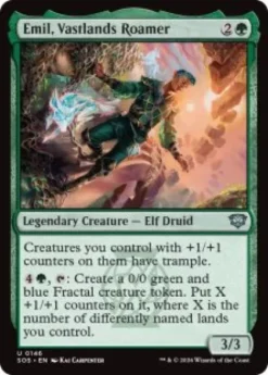 Emil, Vastlands Roamer (foil) - Secrets of Strixhaven