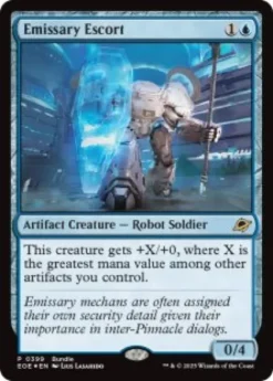 Emissary Escort (foil) - Edge of Eternities Promo's
