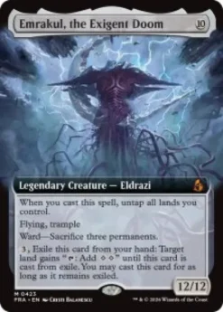 Emrakul, the Exigent Doom (#423) (foil) (extended art) - Reality Fracture Varianten