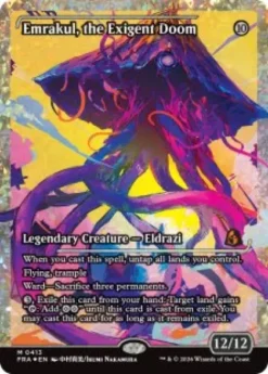 Emrakul, the Exigent Doom (#413) (fracture foil) (showcase) - Reality Fracture Varianten