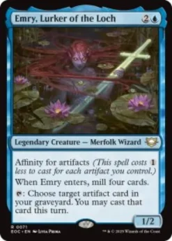 Emry, Lurker of the Loch - Edge of Eternities Commander