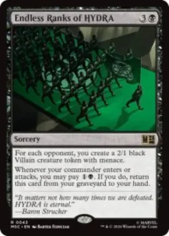 Endless Ranks of HYDRA (surge foil) - Marvel Super Heroes Commander
