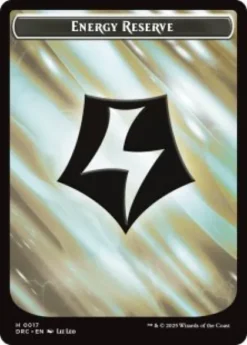 Energy Reserve helper card - Aetherdrift Commander