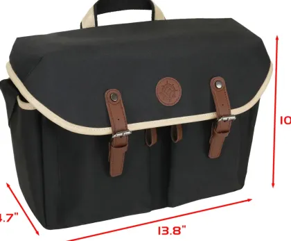 ENHANCE - Dungeons and Dragons Stylish RPG Player's Messenger Bag Designer Edition: Black